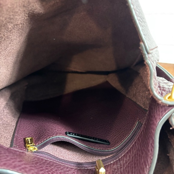 Rebecca Minkoff Darren Shoulder Bag Malbec Dust Bag - Picture 12 of 14